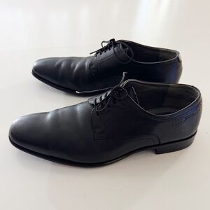 Hugo Boss Black Leather Dress Shoes